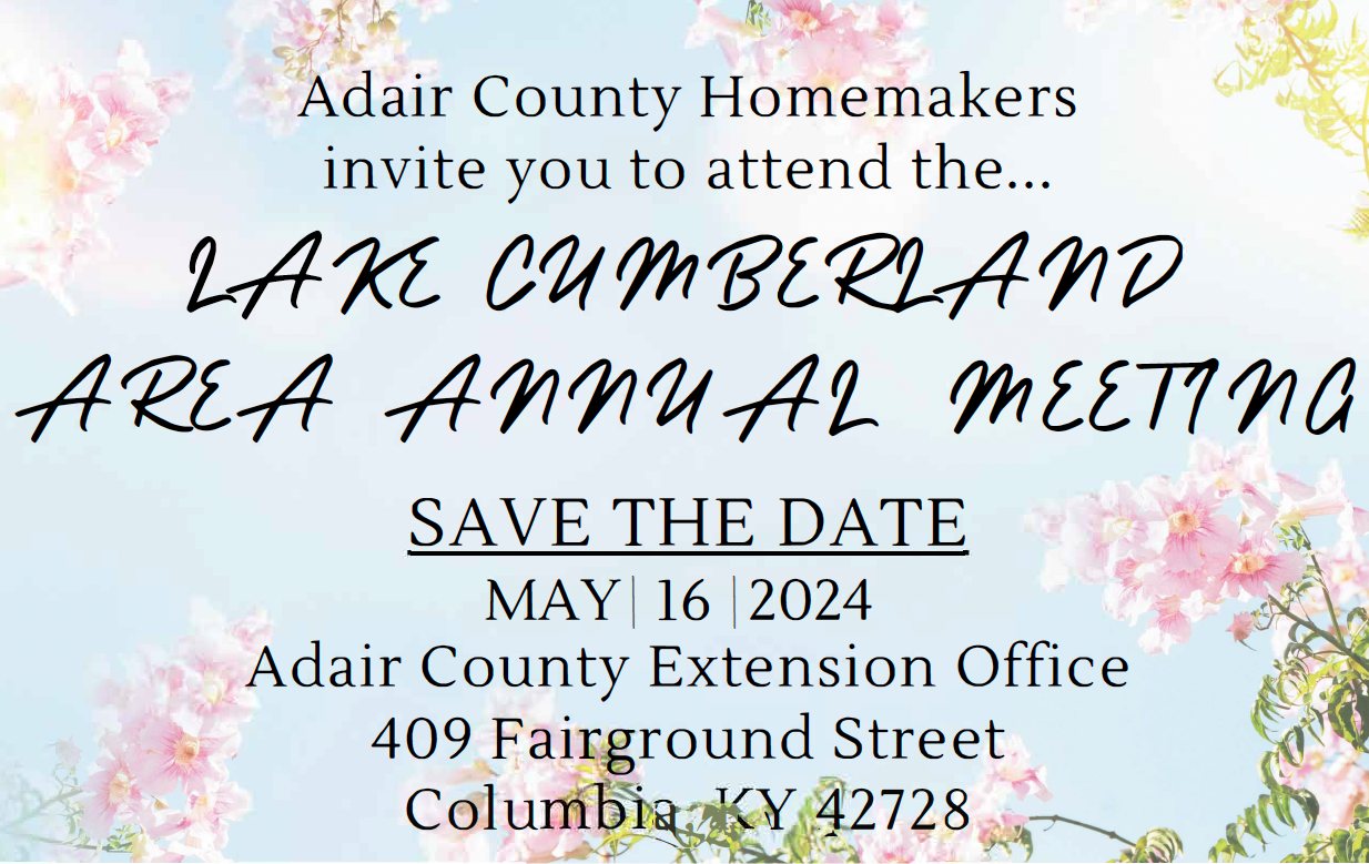 Lake Cumberland Area Annual Meeting