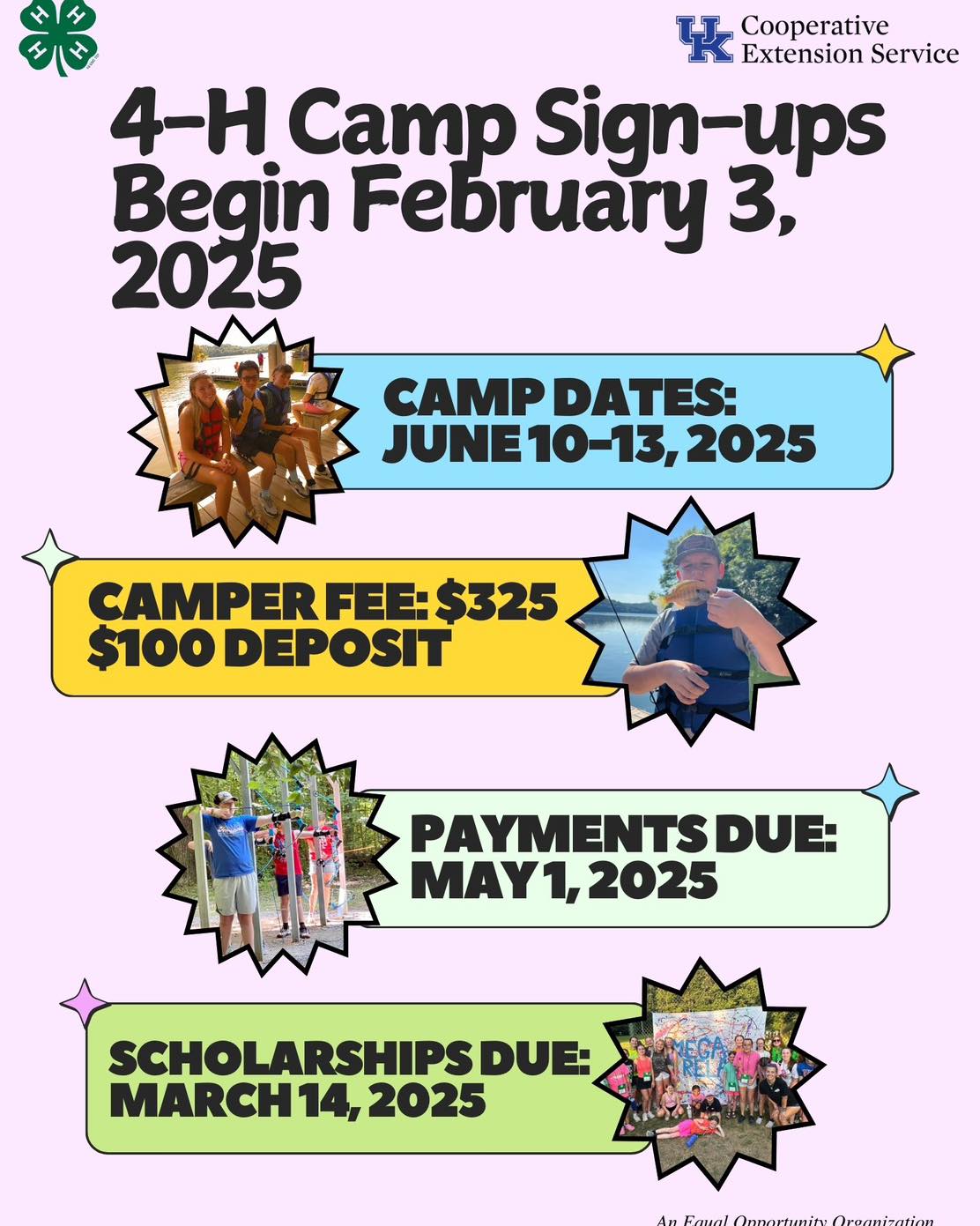 2025 Camp Flyer