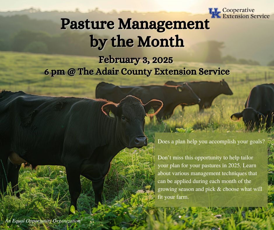 Pasture Management Ad